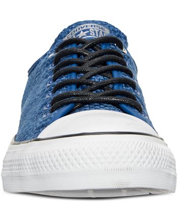 Converse Men s Chuck Taylor All Star Ox Amp Cloth Casual Sneakers