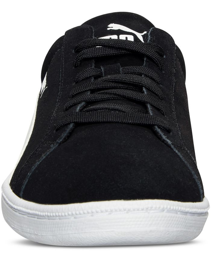 Puma Men's Smash Suede Leather Casual Sneakers from Finish Line - Macy's