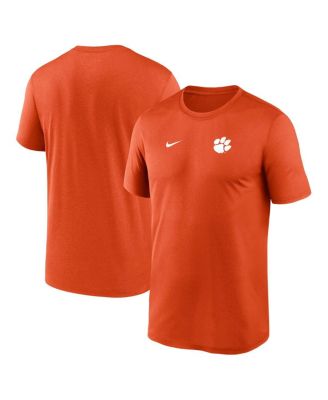 Nike - Men's Orange Clemson Tigers 2025 Sideline Small Logo Legend Performance T-Shirt