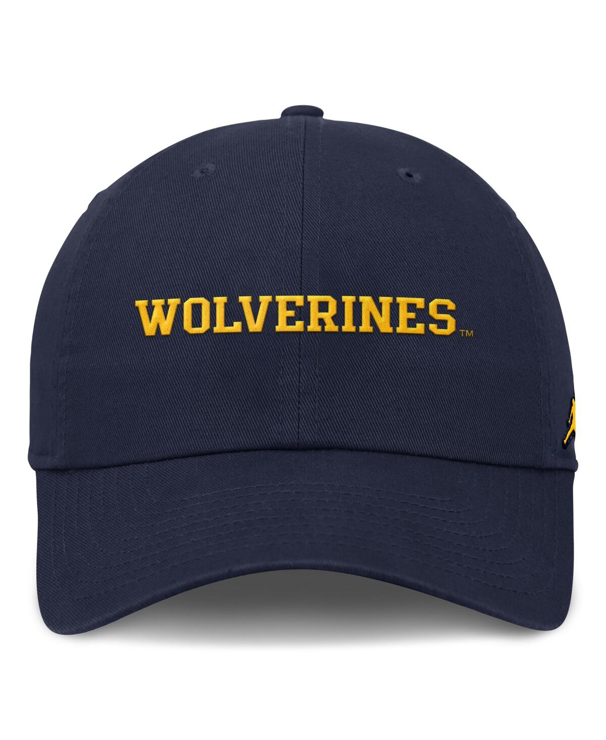 Jordan Men's Navy Michigan Wolverines Club Tri-glide Adjustable Hat