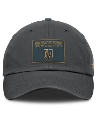Women's Gray Vegas Golden Knights Authentic Pro Rink Adjustable Hat