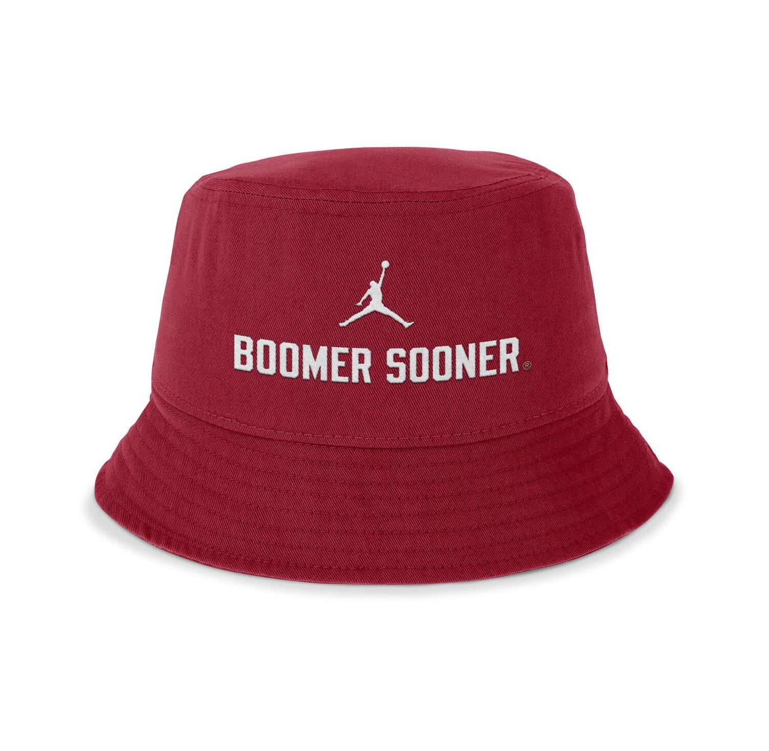 Men's Crimson Oklahoma Sooners Local Apex Bucket Hat