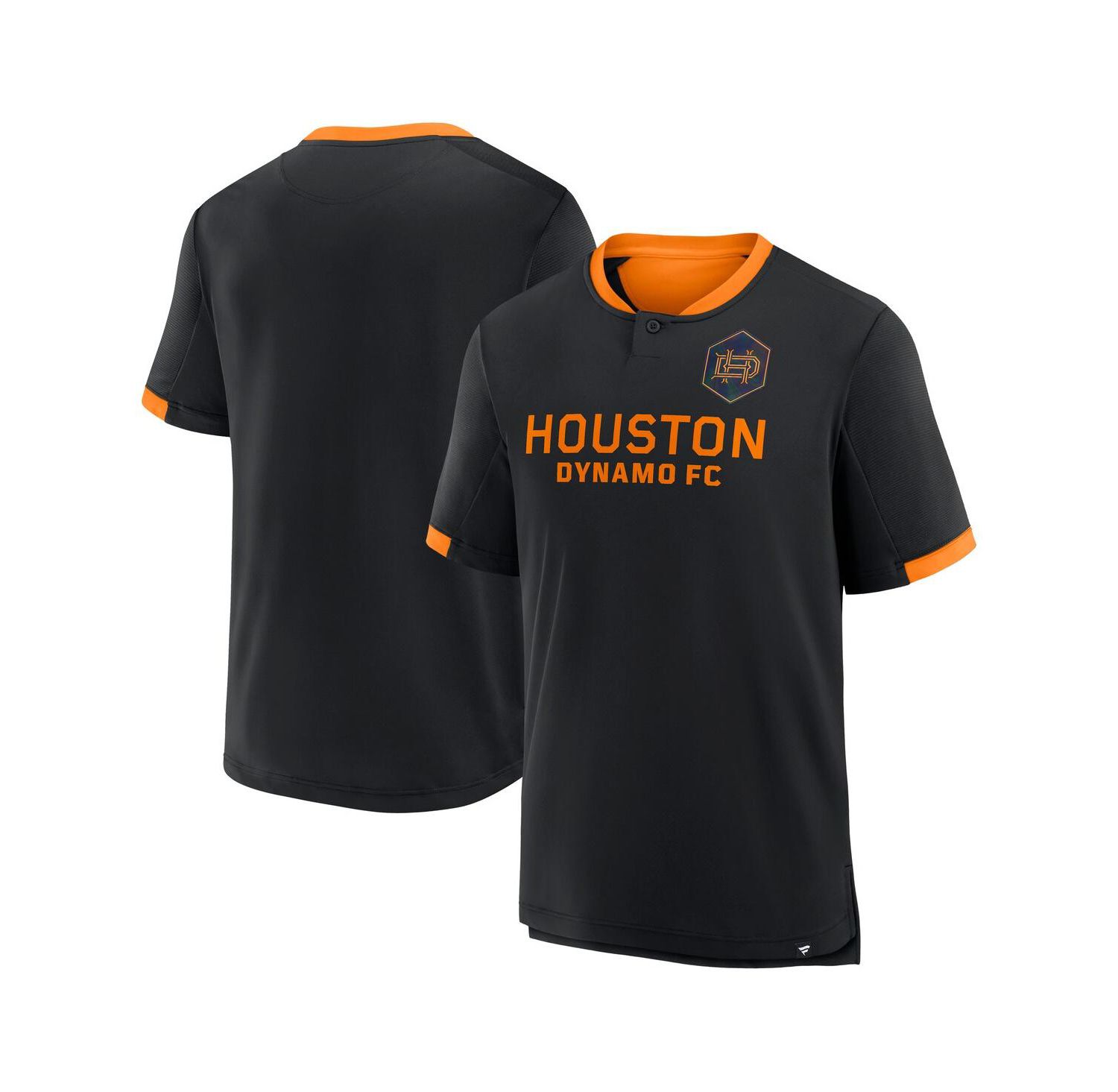 Men's Black Houston Dynamo FC Stoppage Time Striker T-Shirt