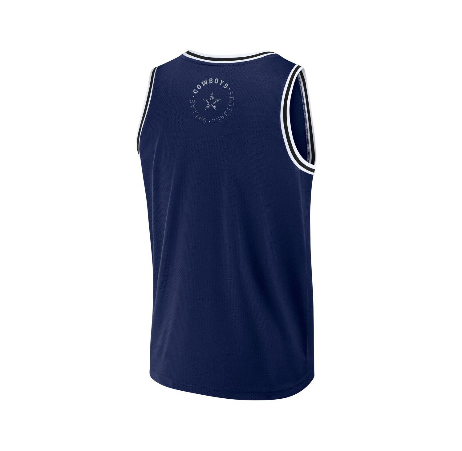 Men's Navy Dallas Cowboys Elements Future Ground Jersey Tank Top
