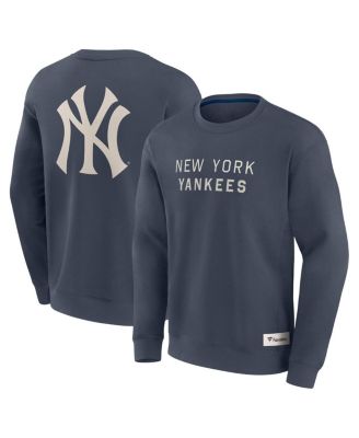 Fanatics - Men's Blue New York Yankees Elements Future Ground Lettering Pullover Sweatshirt