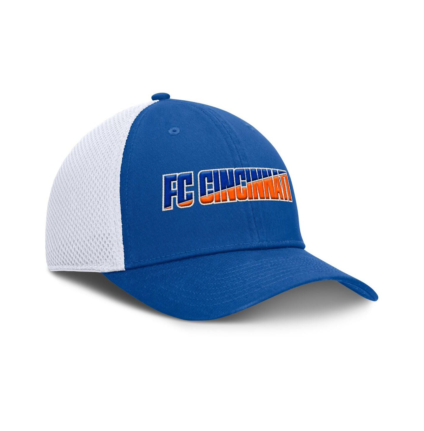 Мужская кепка Fanatics Blue FC Cincinnati Rocket Flex Hat — фото 3