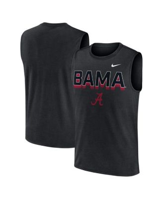 Nike - Men's Black Alabama Crimson Tide Primetime Tricode Legend Performance Tank Top
