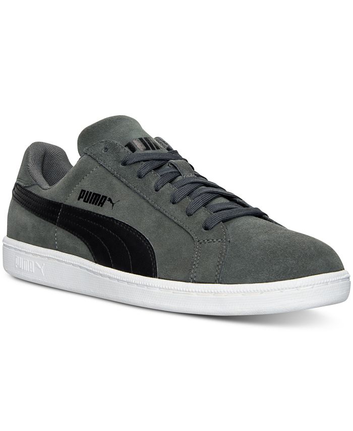 Puma Men's Smash Suede Leather Casual Sneakers from Finish Line - Macy's