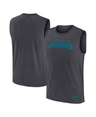 Nike - Men's Charcoal Jacksonville Jaguars Primetime Legend Performance Muscle Tank Top