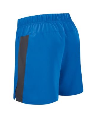 Men's Blue Detroit Lions Woven Victory Performance Shorts