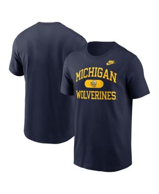 Nike - Men's Navy Michigan Wolverines Legacy Alma Mater T-Shirt