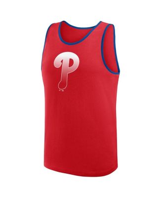 Men's Red Philadelphia Phillies Unmatched Success Tank Top