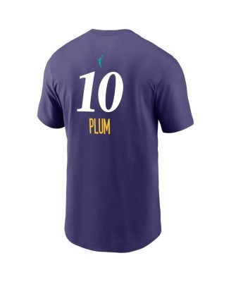 Men's Kelsey Plum Purple Los Angeles Sparks Explorer Edition Name Number T-Shirt