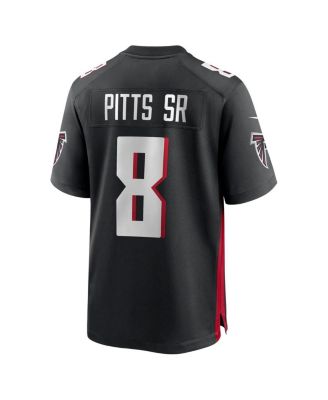 Men's Kyle Pitts Sr. Black Atlanta Falcons Team Game Jersey