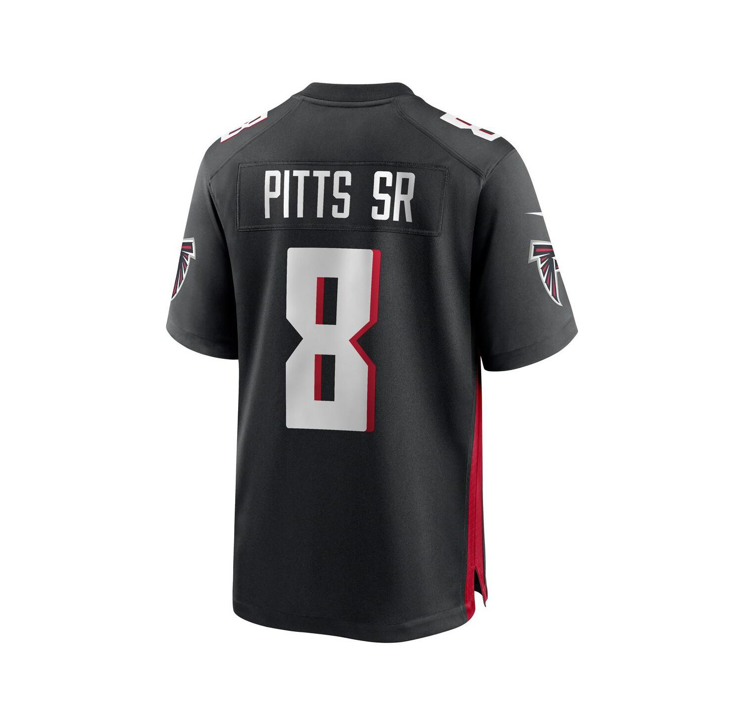 Men's Kyle Pitts Sr. Black Atlanta Falcons Team Game Jersey
