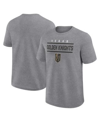 Logo Athletic - Men's Heather Gray Vegas Golden Knights Top Notch T-Shirt