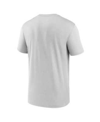 Men's Gray Ohio State Buckeyes 2025 Sideline Small Logo Legend Performance T-Shirt