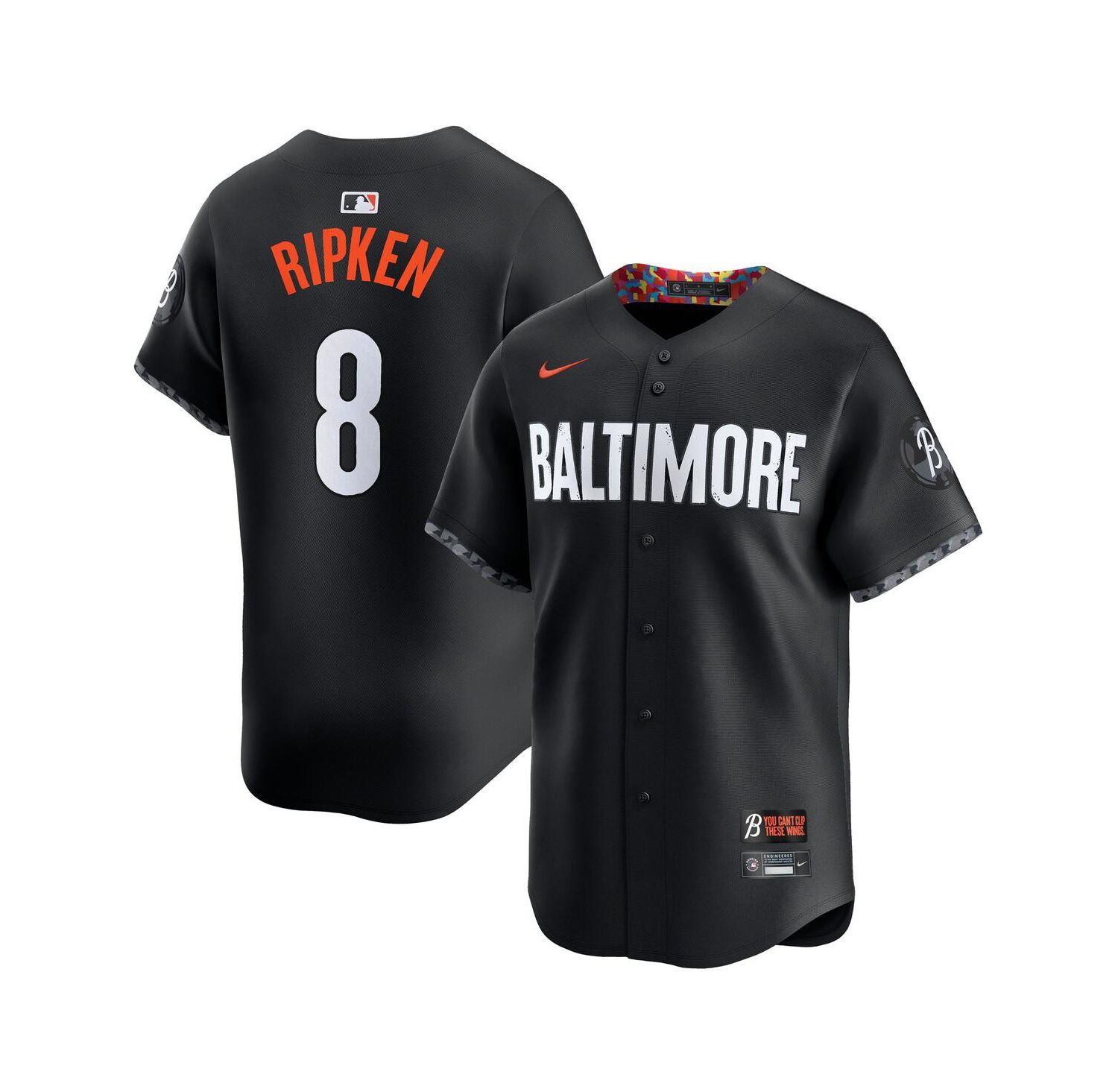 Men's Cal Ripken Jr. Black Baltimore Orioles City Connect Limited Jersey