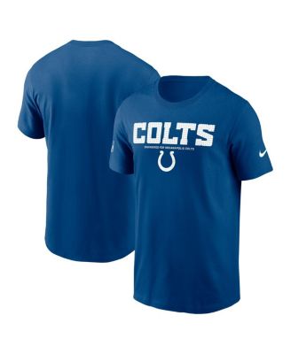 Nike - Men's Royal Indianapolis Colts Sideline Performance T-Shirt