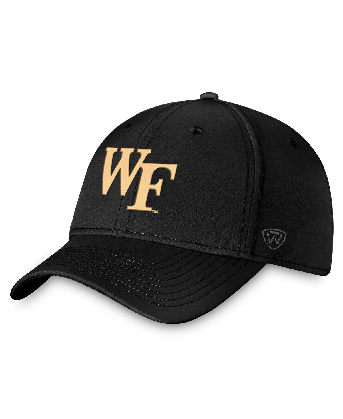 Top Of The World Men's Black Wake Forest Demon Deacons Reflex Flex Hat