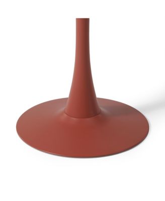 Playa 23.5" Round Indoor/Outdoor Metal Dining Table