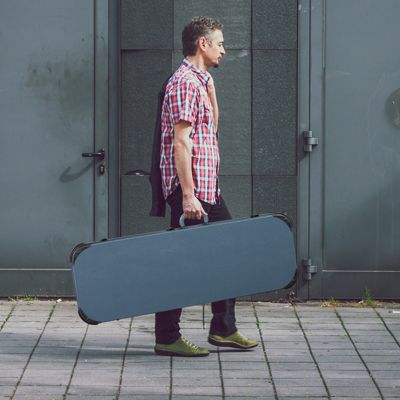 Electric Guitar Hard Case for Stratocaster ST Tele Guitar Hard Shell Lockable