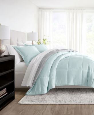 All Season Lightweight Down Alternative Reversible 3-Pc. Comforter Set, Full/Queen