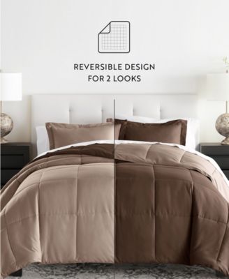 All Season Lightweight Down Alternative Reversible 2-Pc. Comforter Set, Twin/Twin XL