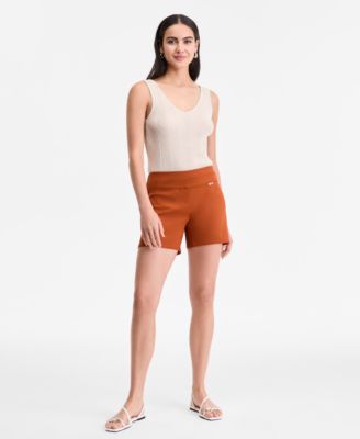 I.N.C. International Concepts - Women's Mid Rise Pull-On Shorts