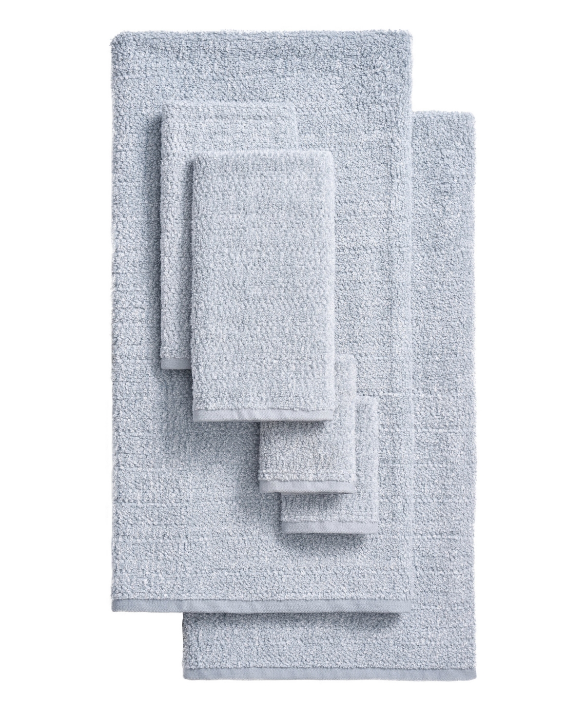 Shop Lucky Brand Luxurious Boucle Cotton 6-pc. Bath Towel Set