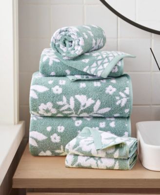 Folk Floral Cotton 6-Pc. Bath Towel Set