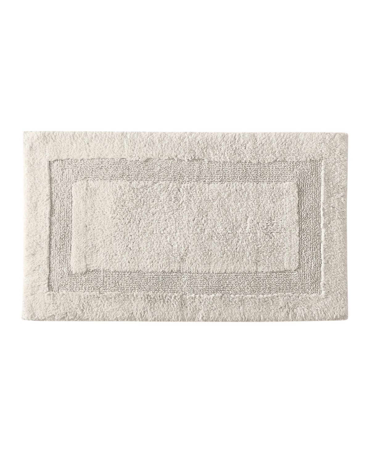 Tommy Bahama Home Long Branch Cotton Tufted Reversible Bath Rug, 21" X 34" In Brown