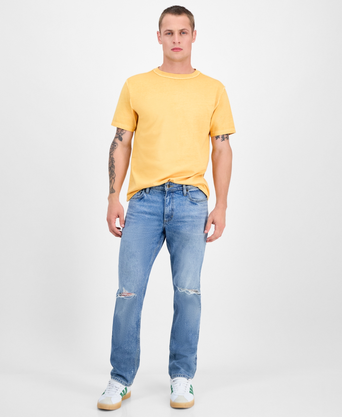 Men's Profond Straight Leg Jeans, Exclusively at Macy's - Profond