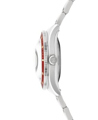 Men's Challenger Automatic Solid Stainless Steel Bracelet Watch, 42mm