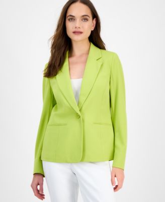 Kasper - Women's Notch-Collar One-Button Blazer