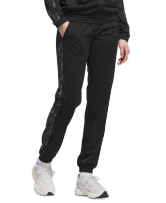 Women's Animal-Print 3-Stripes Tricot Pants