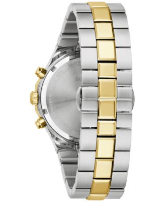 Men's Prestige Chronograph Two-Tone Stainless Steel Bracelet Watch 40mm