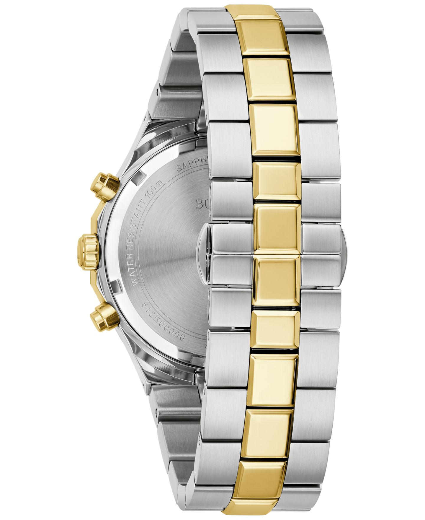 Мужские часы Bulova Prestige Chronograph Two-Tone Stainless Steel Bracelet Watch 40mm — фото 2