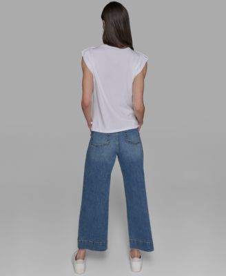 Petite C'est La Vie Studded Top