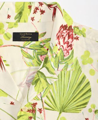 Men's Elevated Kurt Regular-Fit Floral Button-Down Camp Shirt, Exclusively at Macy's 