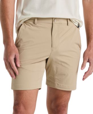 Men's Solid Stretch 8" Tech Shorts