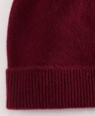100% Cashmere Cuffed Beanie, Created for Macys