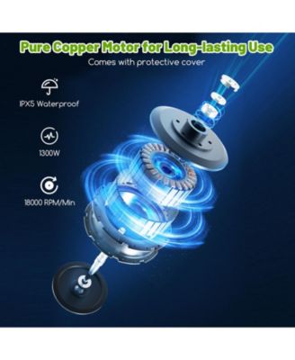 2400 PSI Electric Pressure Washer with 4 Universal Wheels