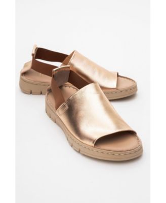 Londoi Elastic Strap Leather Sandal (Women)