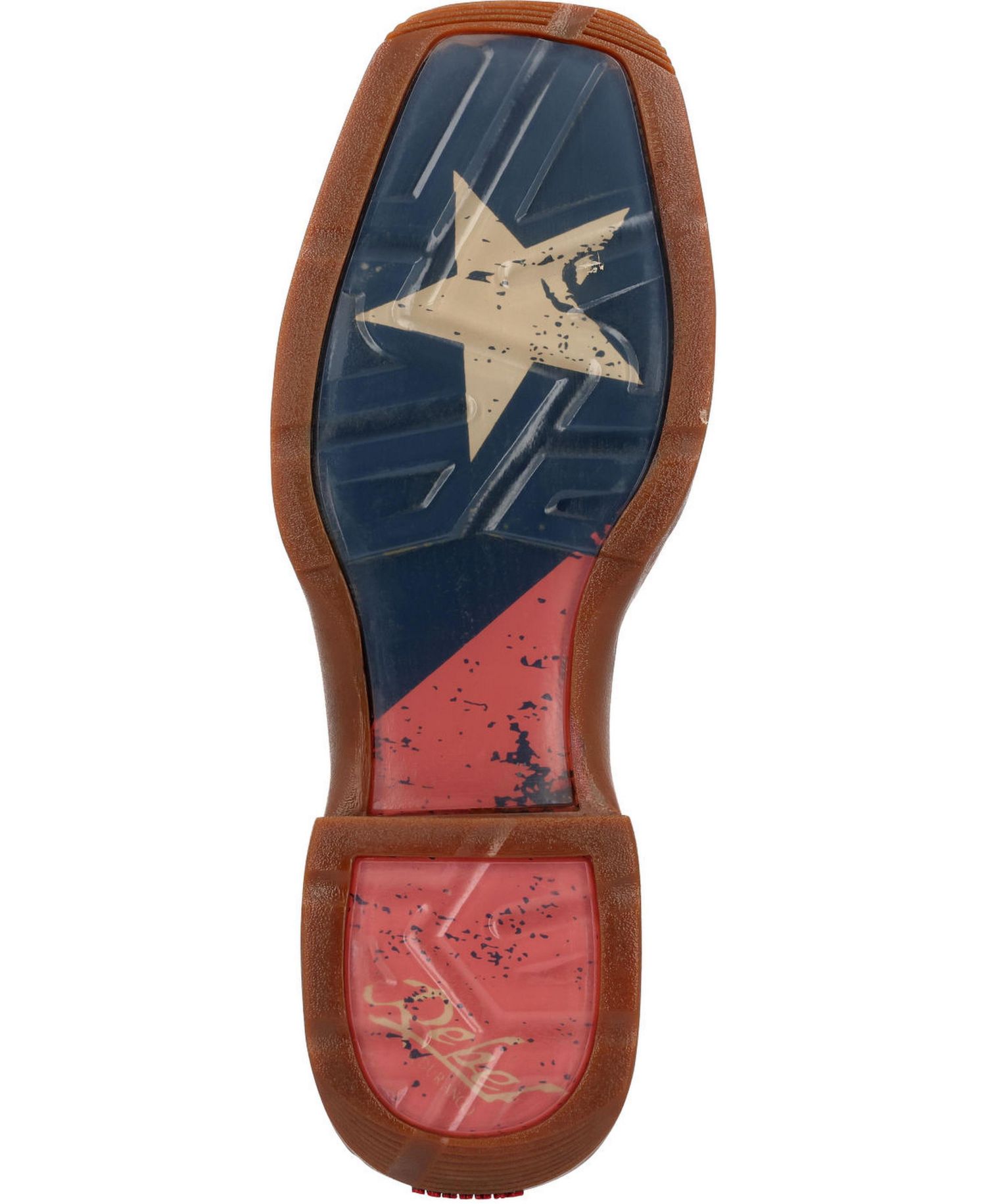 Men's Rebel by Texas Flag Western Boot