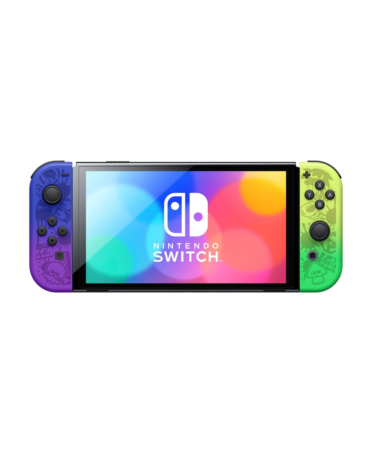 Nintendo Switch Oled Console Splatoon 3 Special Edition with Super Mario Odyssey