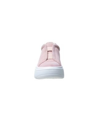 GOLDE Women's Slip On Leather or Suede Platform Sneaker