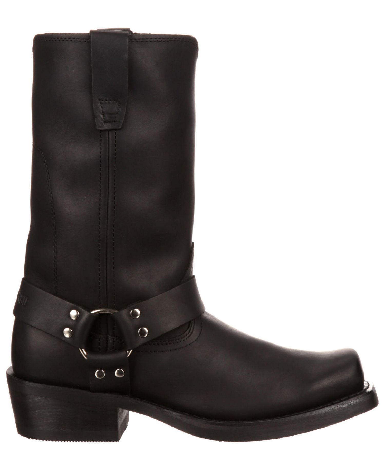Men's Black Harness Boot