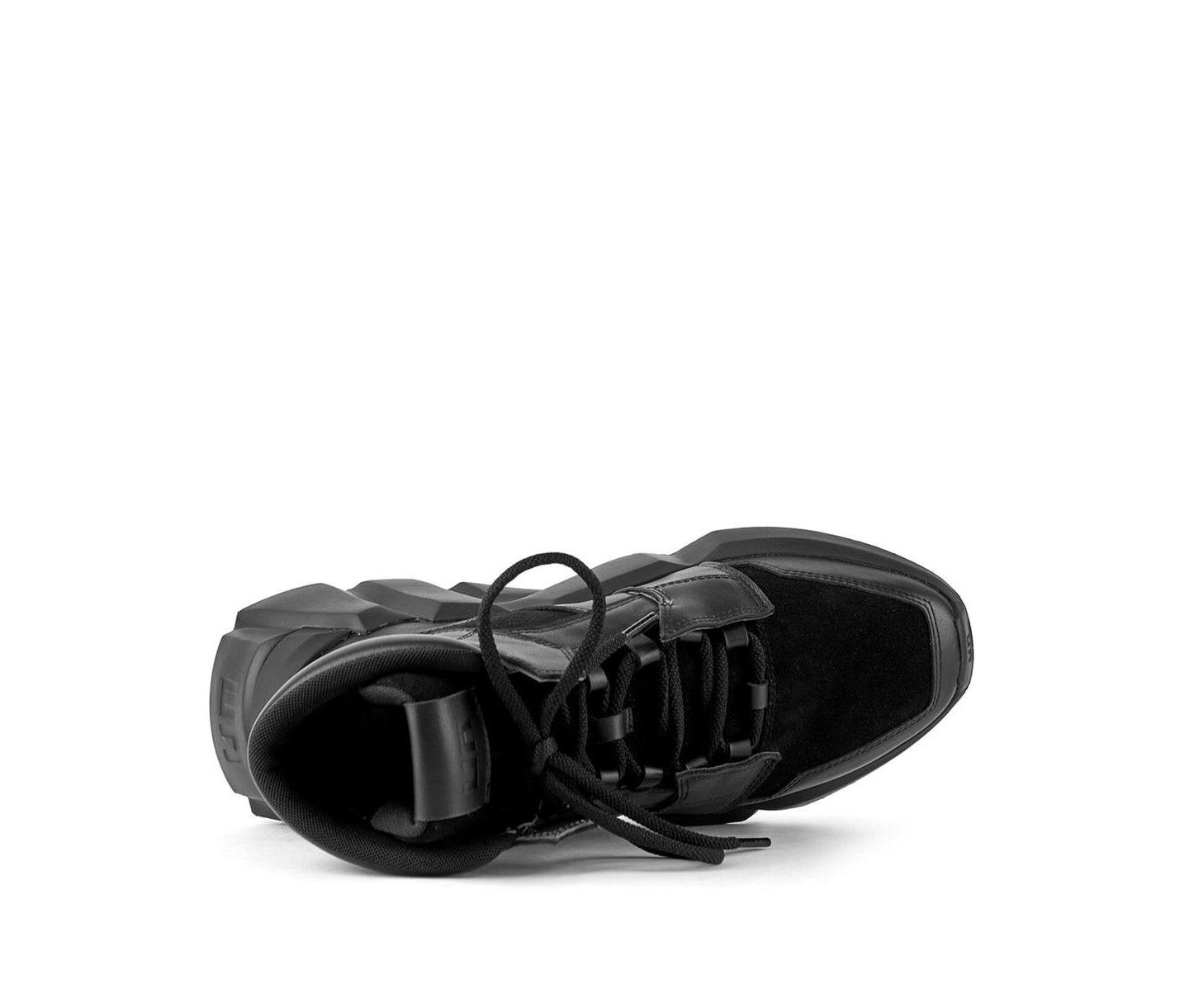 Мужские кроссовки United Nude Space Kick Jet Hi, цвет: Чёрный — фото 5