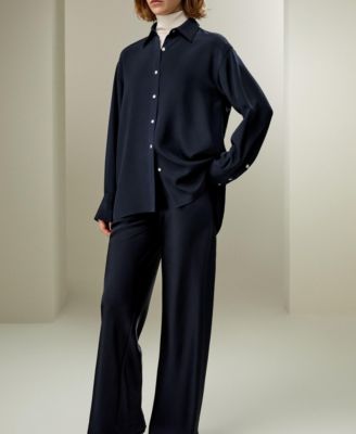 Women's The One Relaxed Fit Silk Shirt